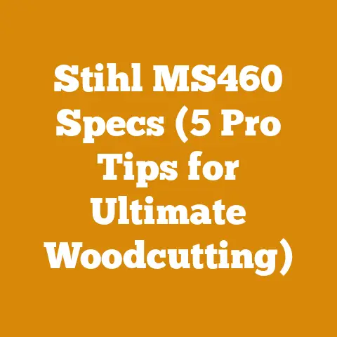 Stihl MS460 Specs (5 Pro Tips for Ultimate Woodcutting)
