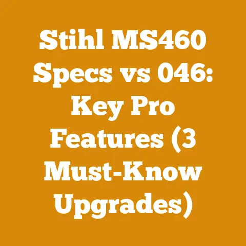 Stihl MS460 Specs vs 046: Key Pro Features (3 Must-Know Upgrades)