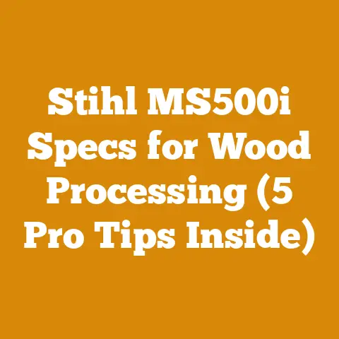 Stihl MS500i Specs for Wood Processing (5 Pro Tips Inside)