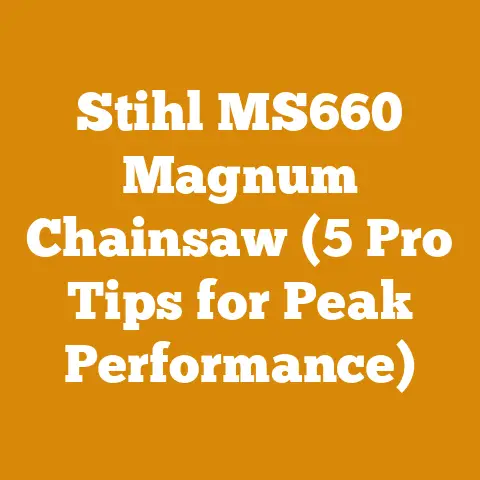Stihl MS660 Magnum Chainsaw (5 Pro Tips for Peak Performance)