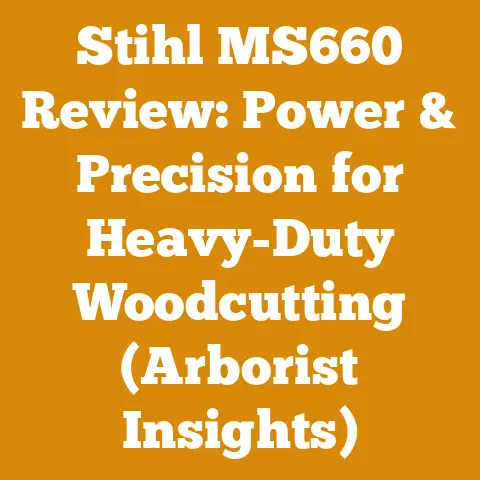 Stihl MS660 Review: Power & Precision for Heavy-Duty Woodcutting (Arborist Insights)