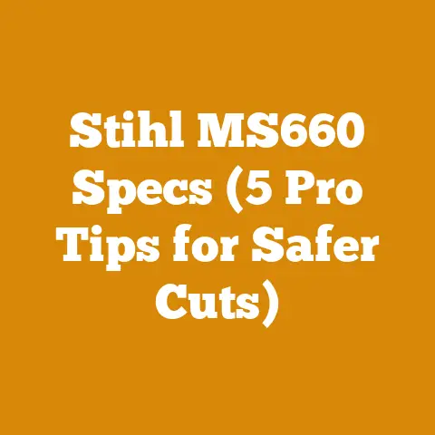 Stihl MS660 Specs (5 Pro Tips for Safer Cuts)