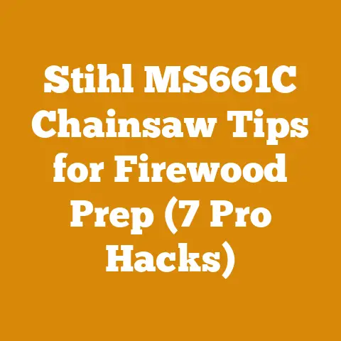 Stihl MS661C Chainsaw Tips for Firewood Prep (7 Pro Hacks)