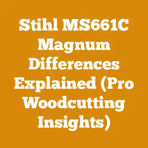 Stihl MS661C Magnum Differences Explained (Pro Woodcutting Insights)