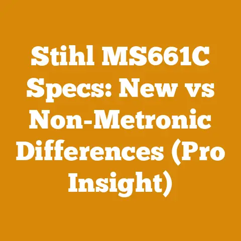 Stihl MS661C Specs: New vs Non-Metronic Differences (Pro Insight)