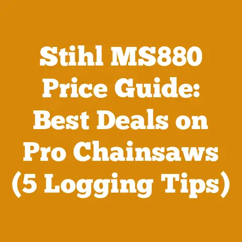 Stihl MS880 Price Guide: Best Deals on Pro Chainsaws (5 Logging Tips)