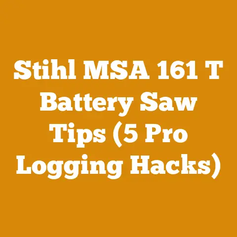 Stihl MSA 161 T Battery Saw Tips (5 Pro Logging Hacks)