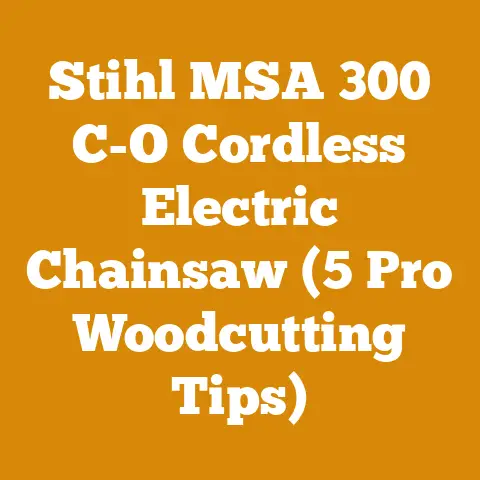 Stihl MSA 300 C-O Cordless Electric Chainsaw (5 Pro Woodcutting Tips)