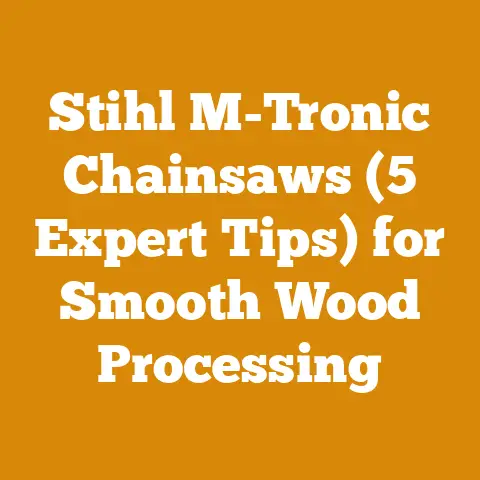Stihl M-Tronic Chainsaws (5 Expert Tips) for Smooth Wood Processing
