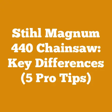 Stihl Magnum 440 Chainsaw: Key Differences (5 Pro Tips)