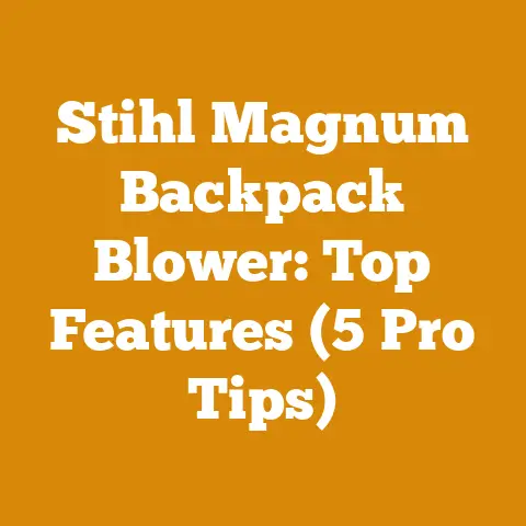 Stihl Magnum Backpack Blower: Top Features (5 Pro Tips)