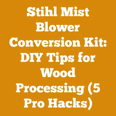 Stihl Mist Blower Conversion Kit: DIY Tips for Wood Processing (5 Pro Hacks)