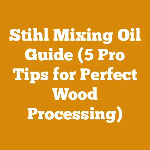 Stihl Mixing Oil Guide (5 Pro Tips for Perfect Wood Processing)