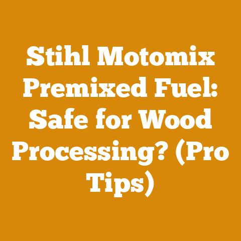 Stihl Motomix Premixed Fuel: Safe for Wood Processing? (Pro Tips)