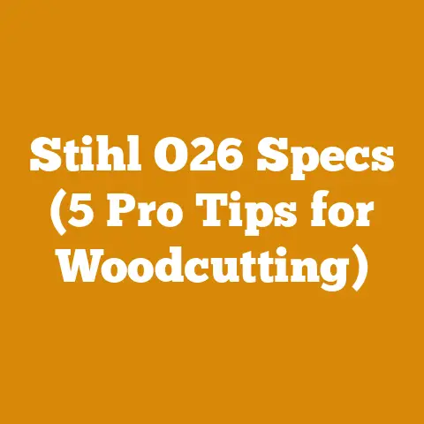 Stihl O26 Specs (5 Pro Tips for Woodcutting)