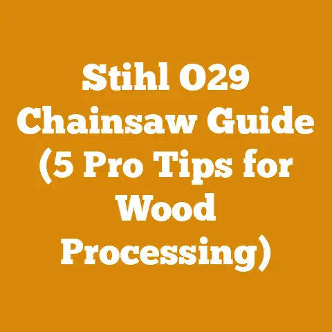 Stihl O29 Chainsaw Guide (5 Pro Tips for Wood Processing)