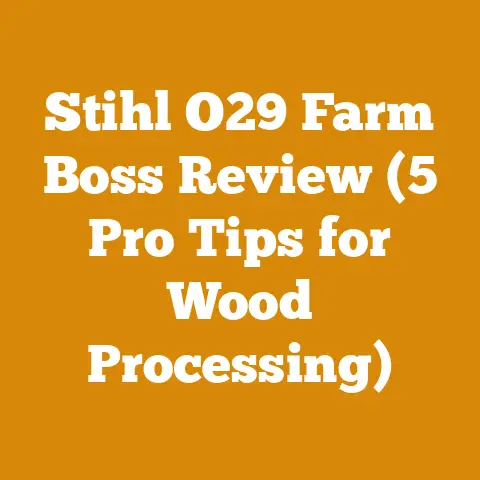 Stihl O29 Farm Boss Review (5 Pro Tips for Wood Processing)