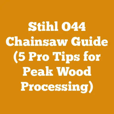 Stihl O44 Chainsaw Guide (5 Pro Tips for Peak Wood Processing)