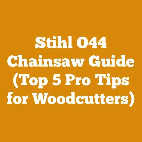 Stihl O44 Chainsaw Guide (Top 5 Pro Tips for Woodcutters)