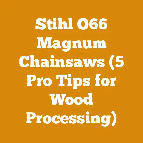 Stihl O66 Magnum Chainsaws (5 Pro Tips for Wood Processing)