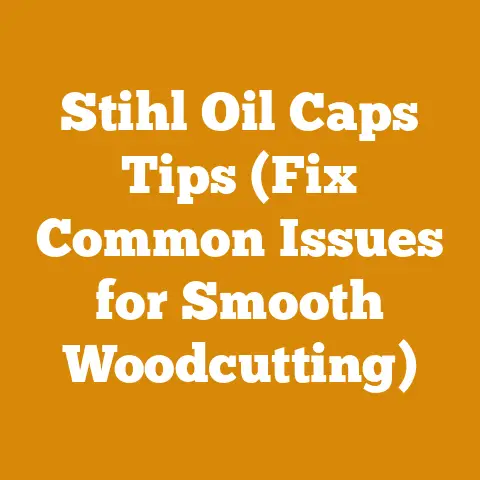 Stihl Oil Caps Tips (Fix Common Issues for Smooth Woodcutting)