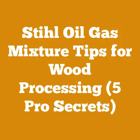 Stihl Oil Gas Mixture Tips for Wood Processing (5 Pro Secrets)