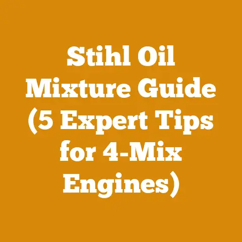 Stihl Oil Mixture Guide (5 Expert Tips for 4-Mix Engines)