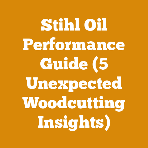 Stihl Oil Performance Guide (5 Unexpected Woodcutting Insights)
