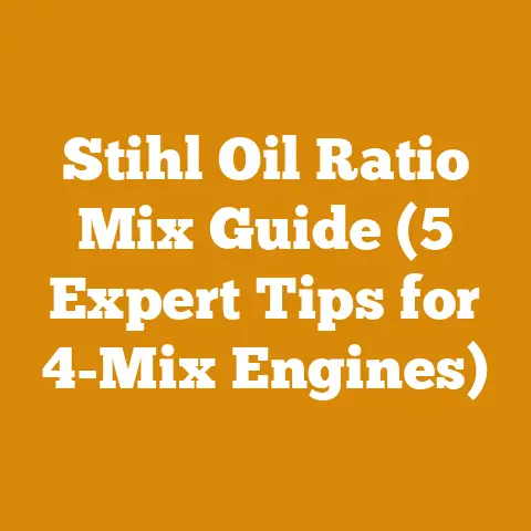 Stihl Oil Ratio Mix Guide (5 Expert Tips for 4-Mix Engines)