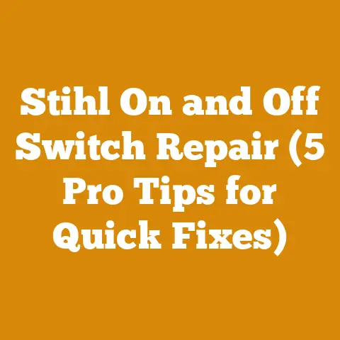 Stihl On and Off Switch Repair (5 Pro Tips for Quick Fixes)