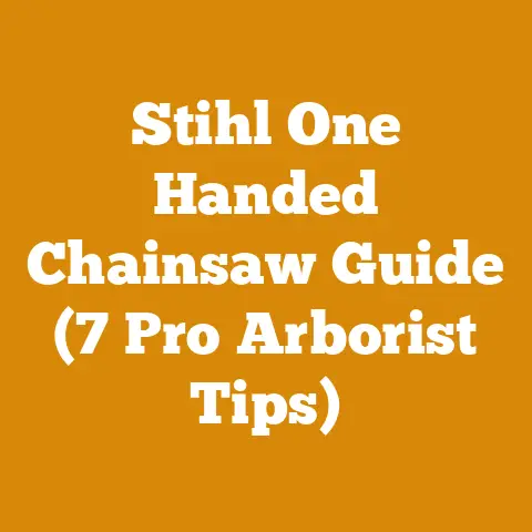 Stihl One Handed Chainsaw Guide (7 Pro Arborist Tips)