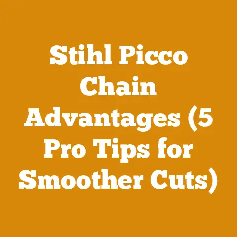 Stihl Picco Chain Advantages (5 Pro Tips for Smoother Cuts)