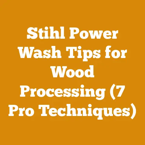 Stihl Power Wash Tips for Wood Processing (7 Pro Techniques)