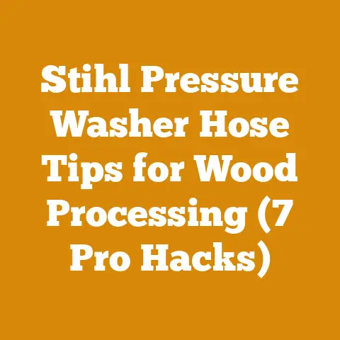 Stihl Pressure Washer Hose Tips for Wood Processing (7 Pro Hacks)