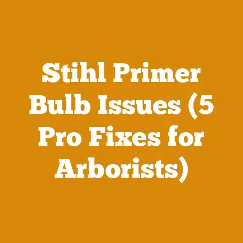 Stihl Primer Bulb Issues (5 Pro Fixes for Arborists)