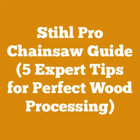 Stihl Pro Chainsaw Guide (5 Expert Tips for Perfect Wood Processing)