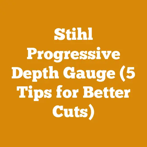 Stihl Progressive Depth Gauge (5 Tips for Better Cuts)