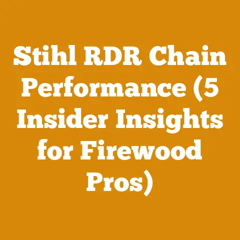 Stihl RDR Chain Performance (5 Insider Insights for Firewood Pros)