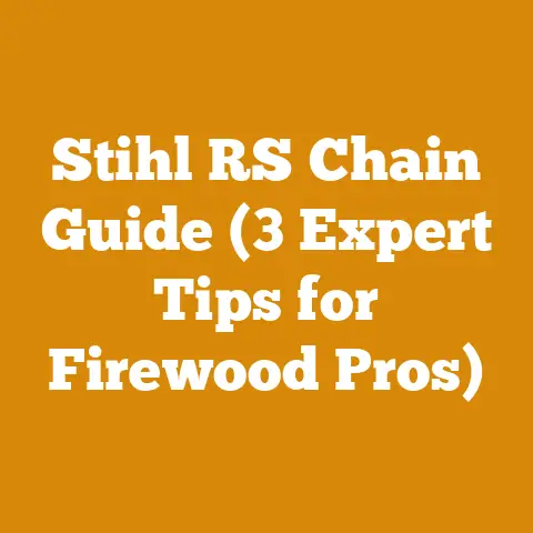 Stihl RS Chain Guide (3 Expert Tips for Firewood Pros)