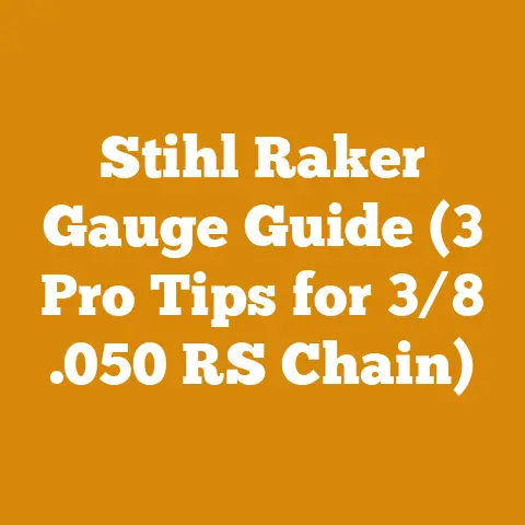 Stihl Raker Gauge Guide (3 Pro Tips for 3/8 .050 RS Chain)