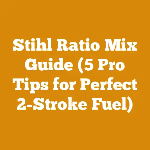 Stihl Ratio Mix Guide (5 Pro Tips for Perfect 2-Stroke Fuel)