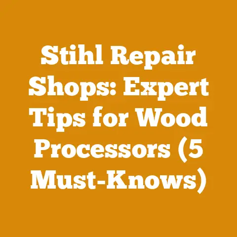 Stihl Repair Shops: Expert Tips for Wood Processors (5 Must-Knows)