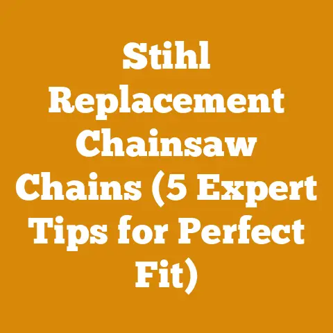 Stihl Replacement Chainsaw Chains (5 Expert Tips for Perfect Fit)