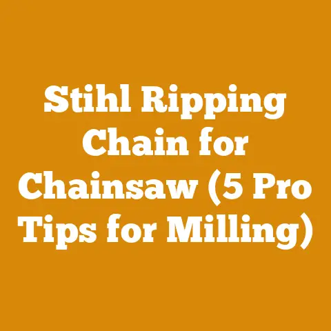 Stihl Ripping Chain for Chainsaw (5 Pro Tips for Milling)