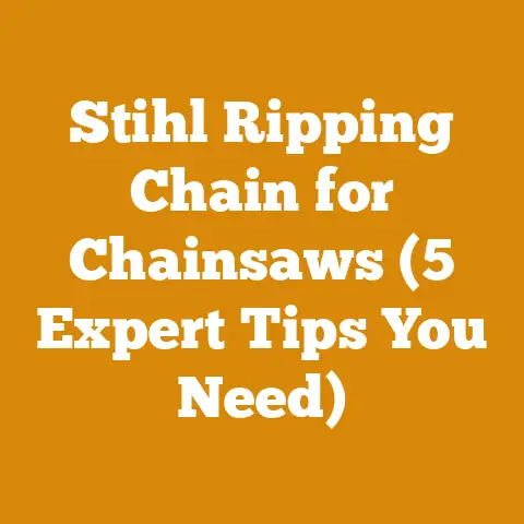 Stihl Ripping Chain for Chainsaws (5 Expert Tips You Need)