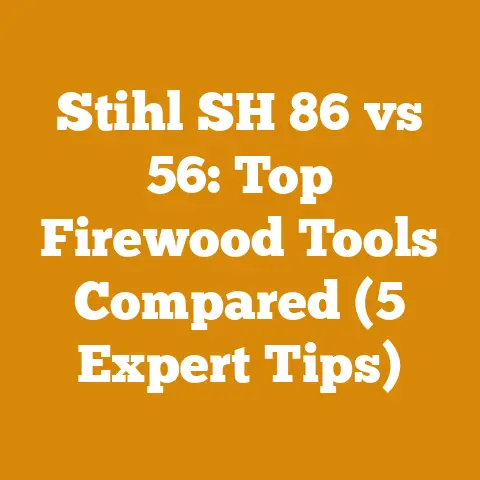 Stihl SH 86 vs 56: Top Firewood Tools Compared (5 Expert Tips)