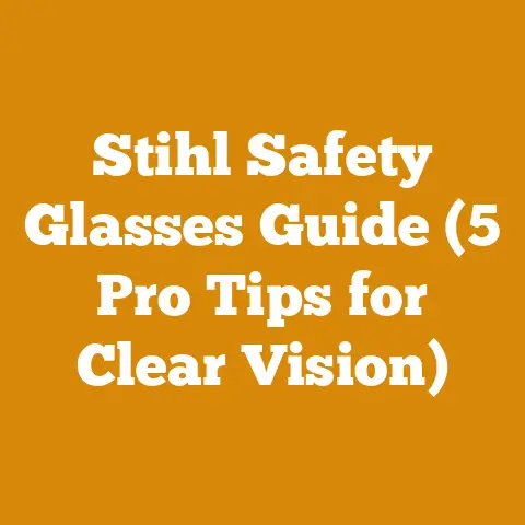 Stihl Safety Glasses Guide (5 Pro Tips for Clear Vision)