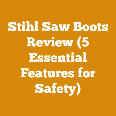 Stihl Saw Boots Review (5 Essential Features for Safety)
