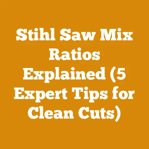 Stihl Saw Mix Ratios Explained (5 Expert Tips for Clean Cuts)