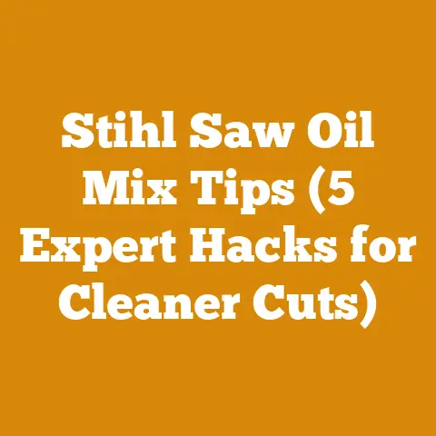Stihl Saw Oil Mix Tips (5 Expert Hacks for Cleaner Cuts)